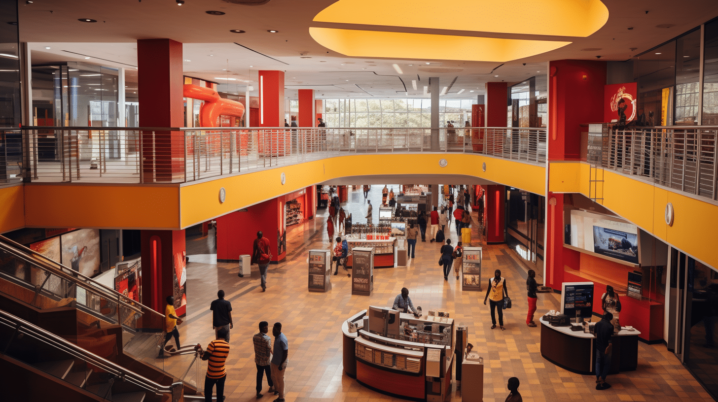 banking services available in yaya centre shopping mall in nairobi kenya