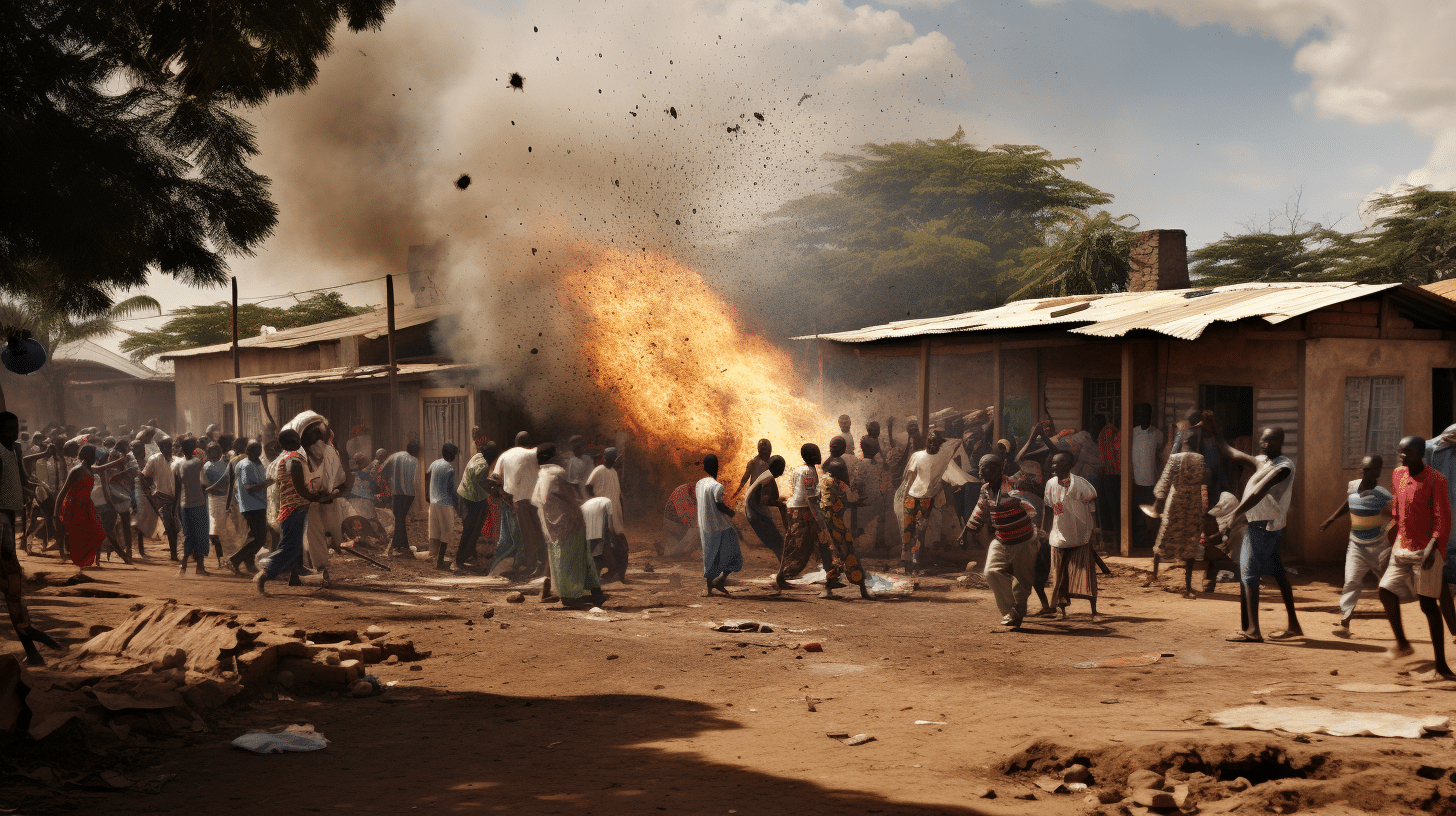 effects of violence to people kenya violence a disaster in kenya