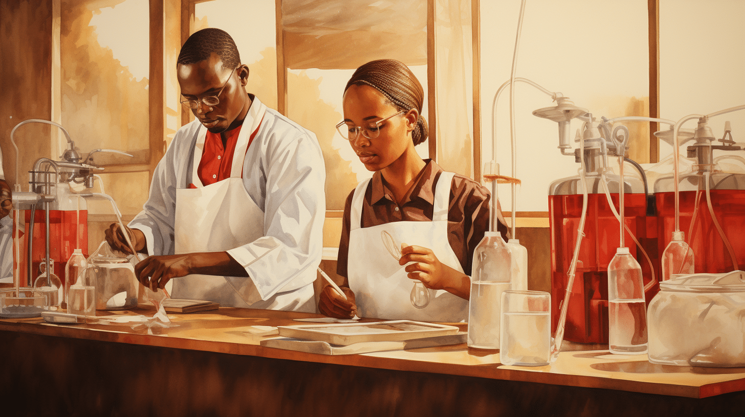 how laboratory tests are done before blood transfusion in kenya