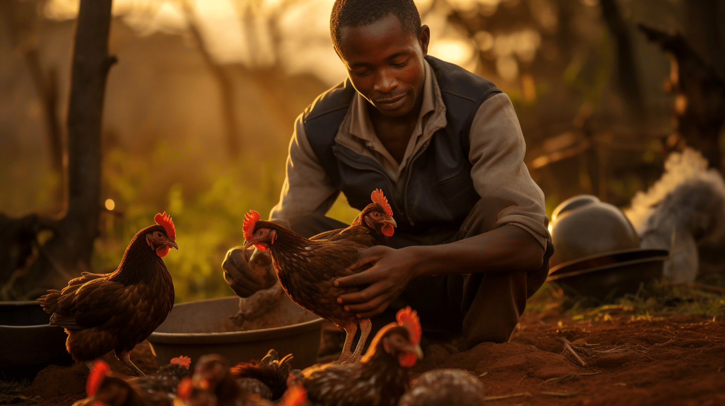 how to increase production in chicken farming in kenya