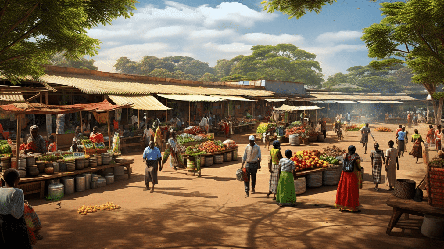 karatina open air market largest market in east africa