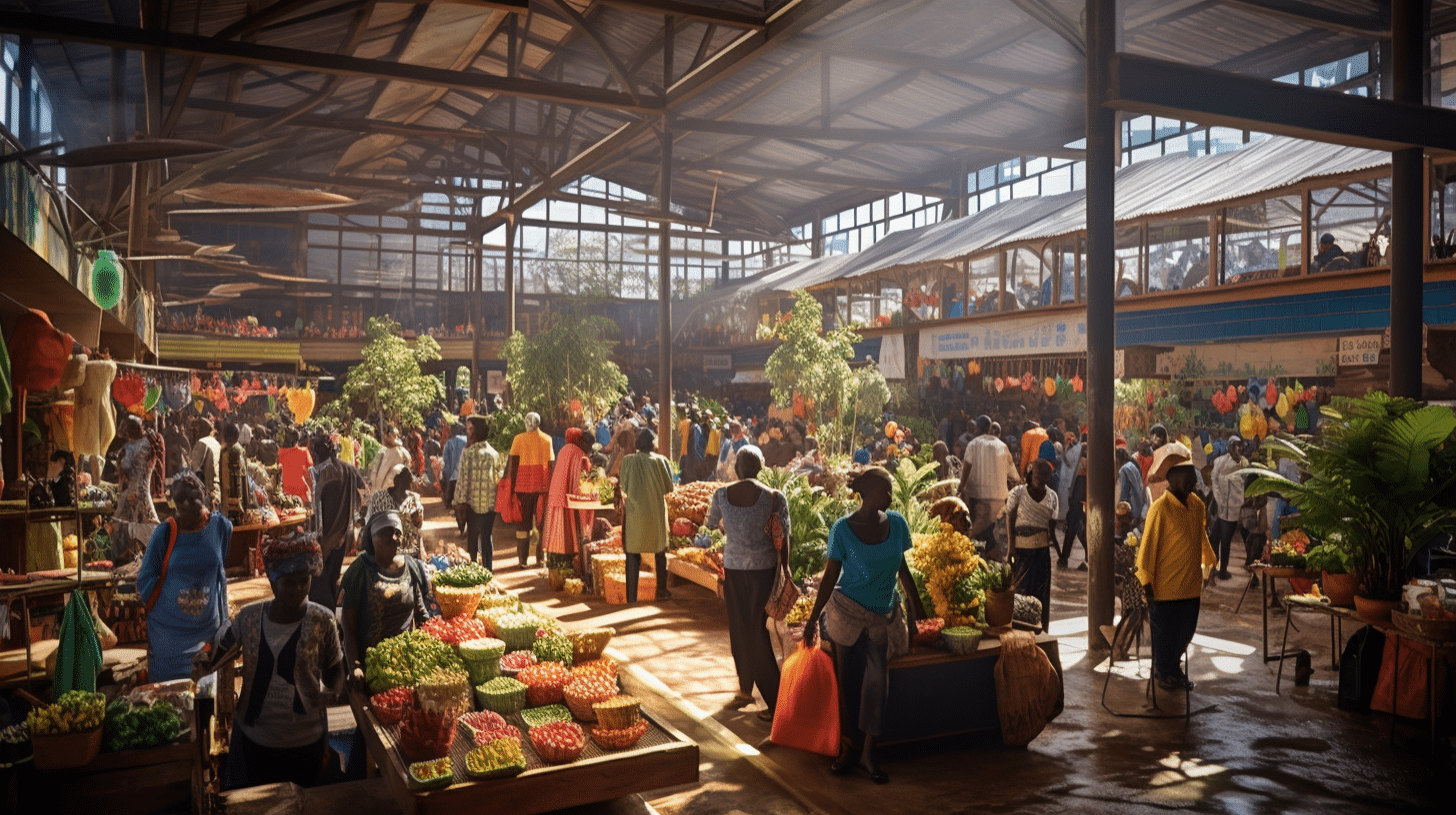 location of the umoja market in umoja estate in nairobi eastlands kenya