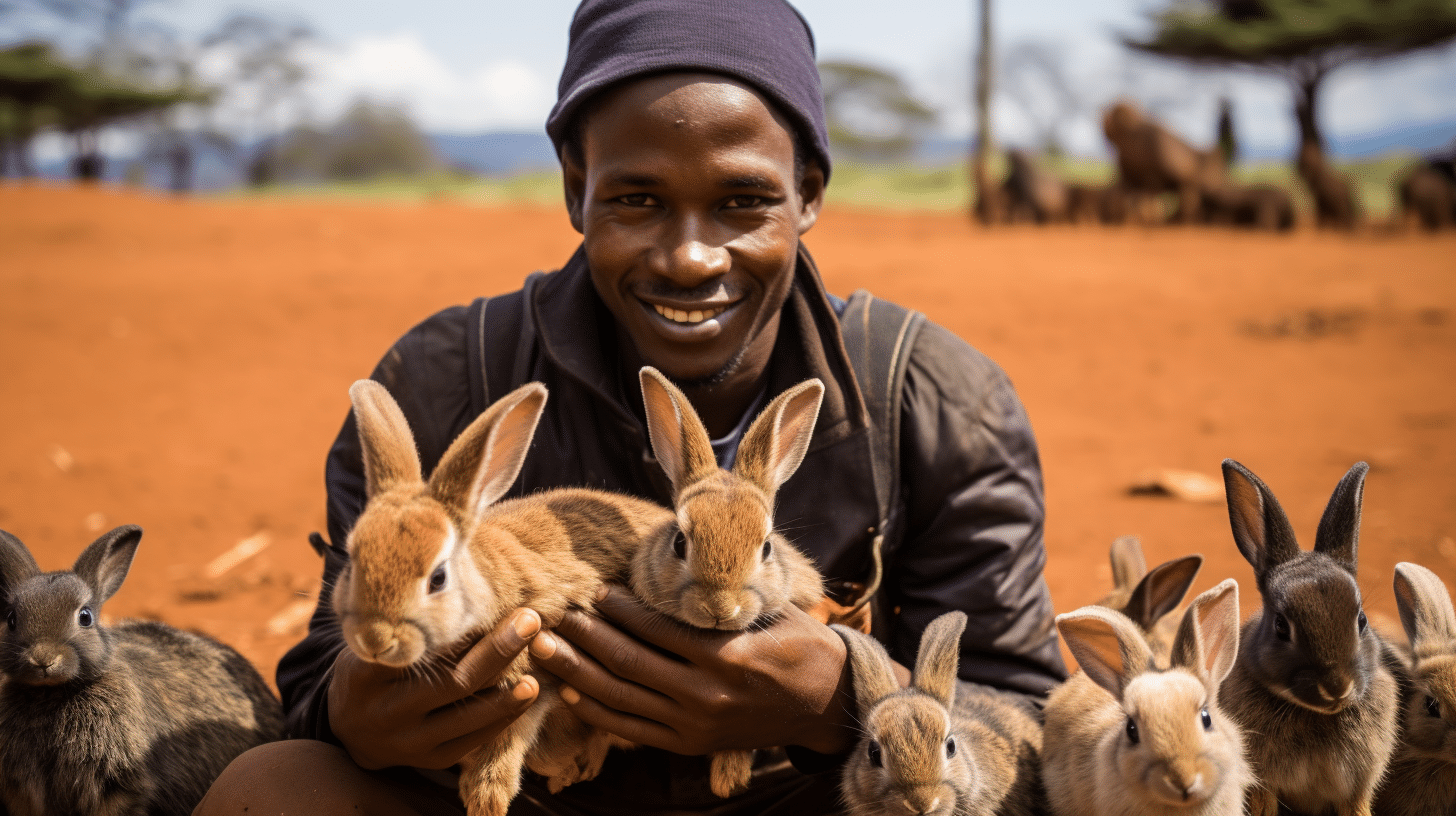 rabbit breeds used by kenyan farmers