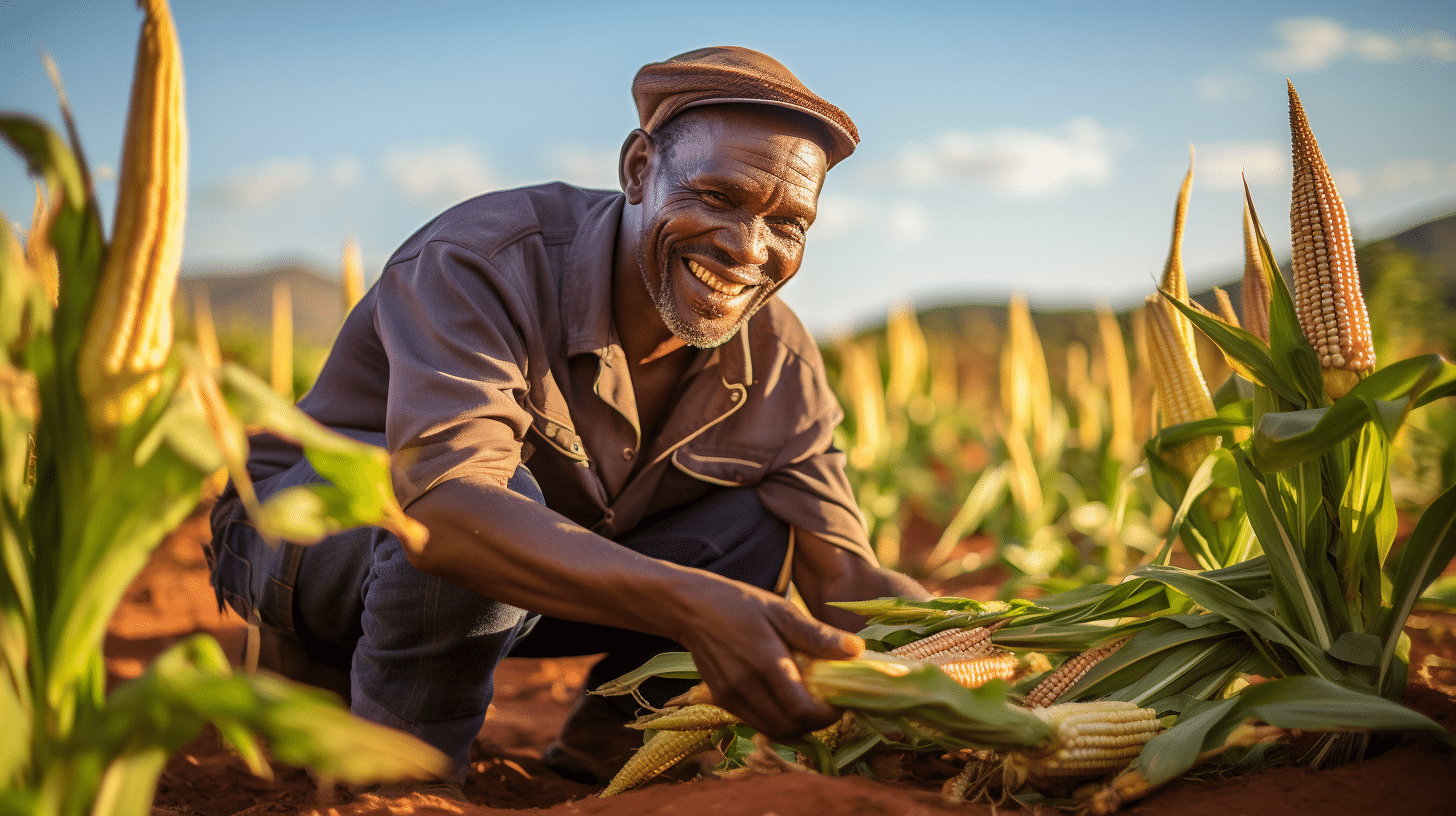 small scale maize farmers in western kenya